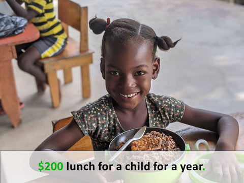 Lunch For A Child in Haiti For A Year